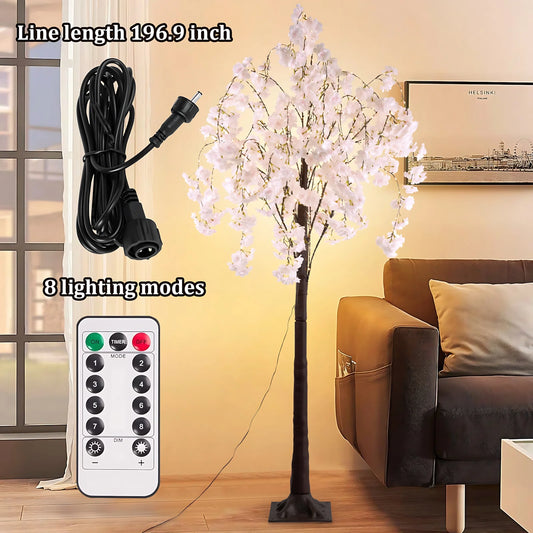 Cherry Blossom Tree 450 Led Lights 6ft