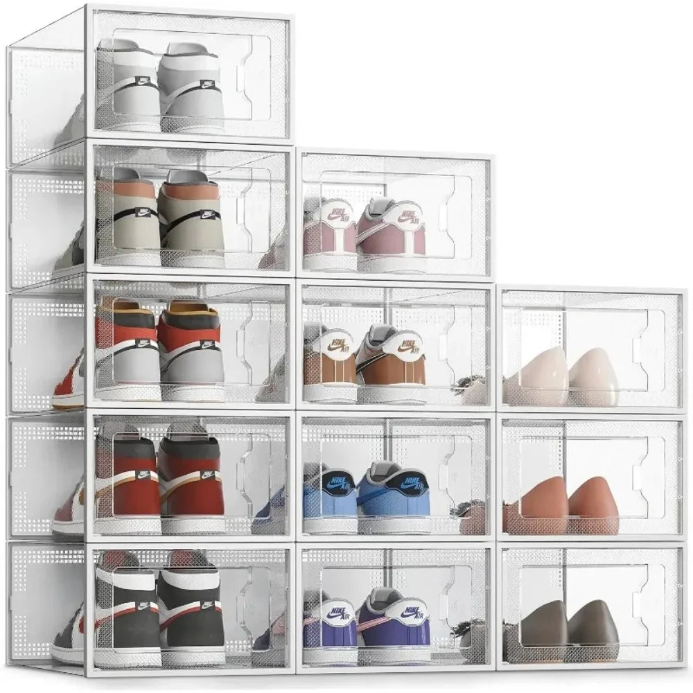 Shoe Storage Box for Entryway Sneaker
