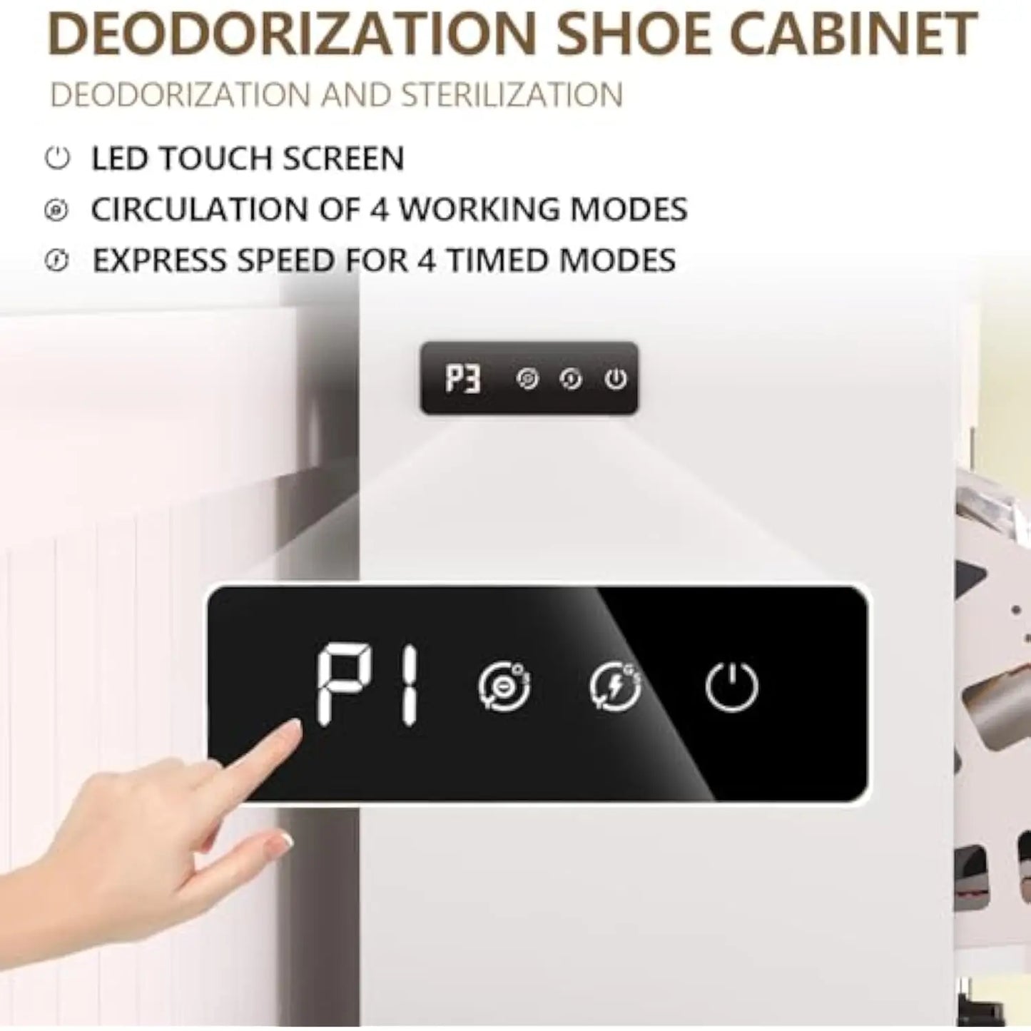 Shoe Cabinet Bench, Deodorizing Shoe Storage Cabinet
