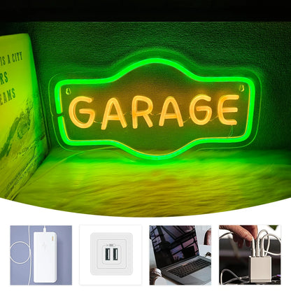Garage Sign, Used For Auto Repair Shop,