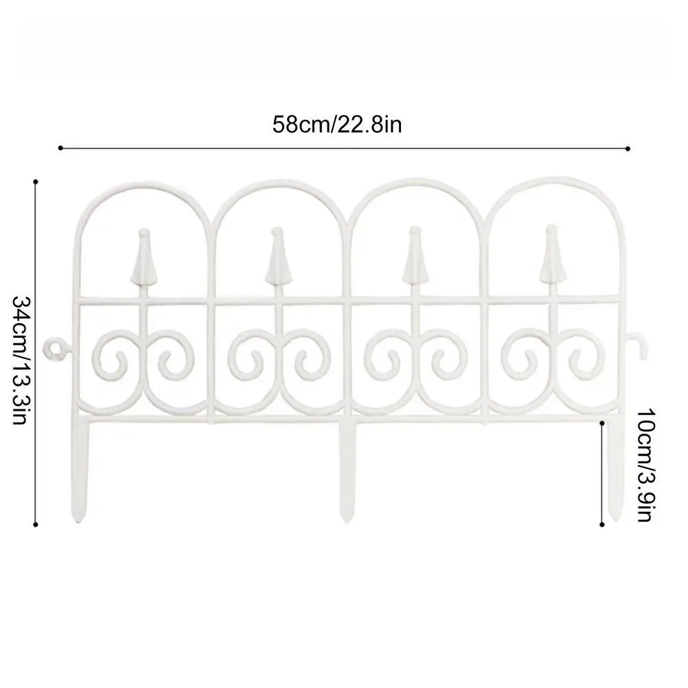 Garden Edging Fence Bendable Plant Lawn Flower