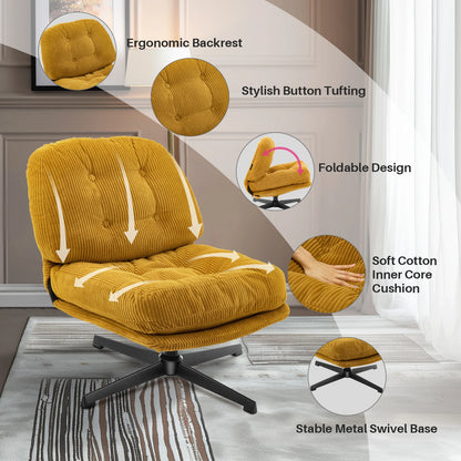 Redlife Modern Swivel Accent Chair with Cushion