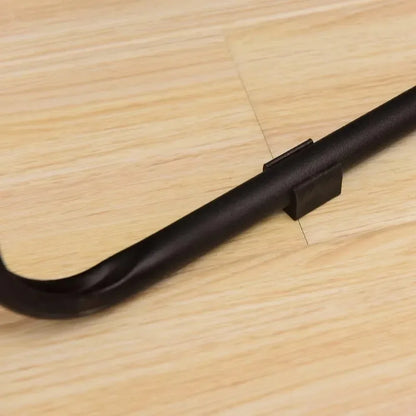 Arched large mirror with lights, modern design.