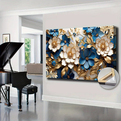 Wall Art Filled with Floral Symphony Decoration