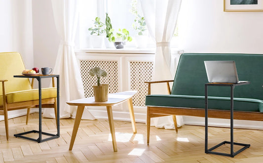 2 C Shaped Table Living Room Bedroom