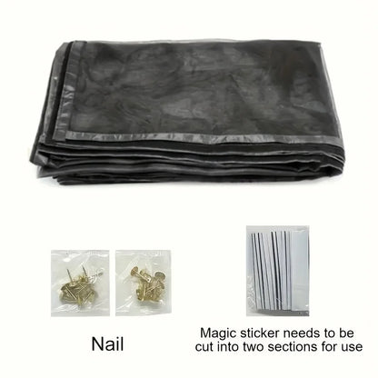 Heavy Duty Garage Door Screen 2 Cars