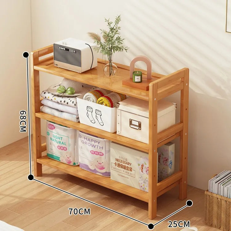 Kitchen shelf, floor standing multi-layer shelf,