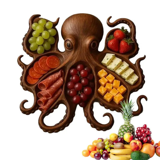 Dinner Plates Charcuterie Board Octopus-Shaped Dinnerware