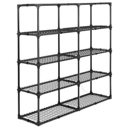 5-Shelf Wire Storage Cover Home Storage (2pack)