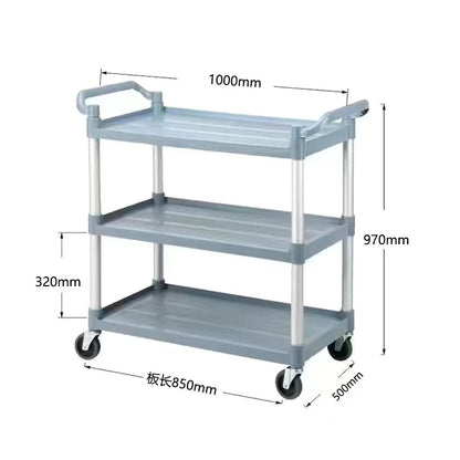 Dining Car Trolley Multi-Function Three-Layer