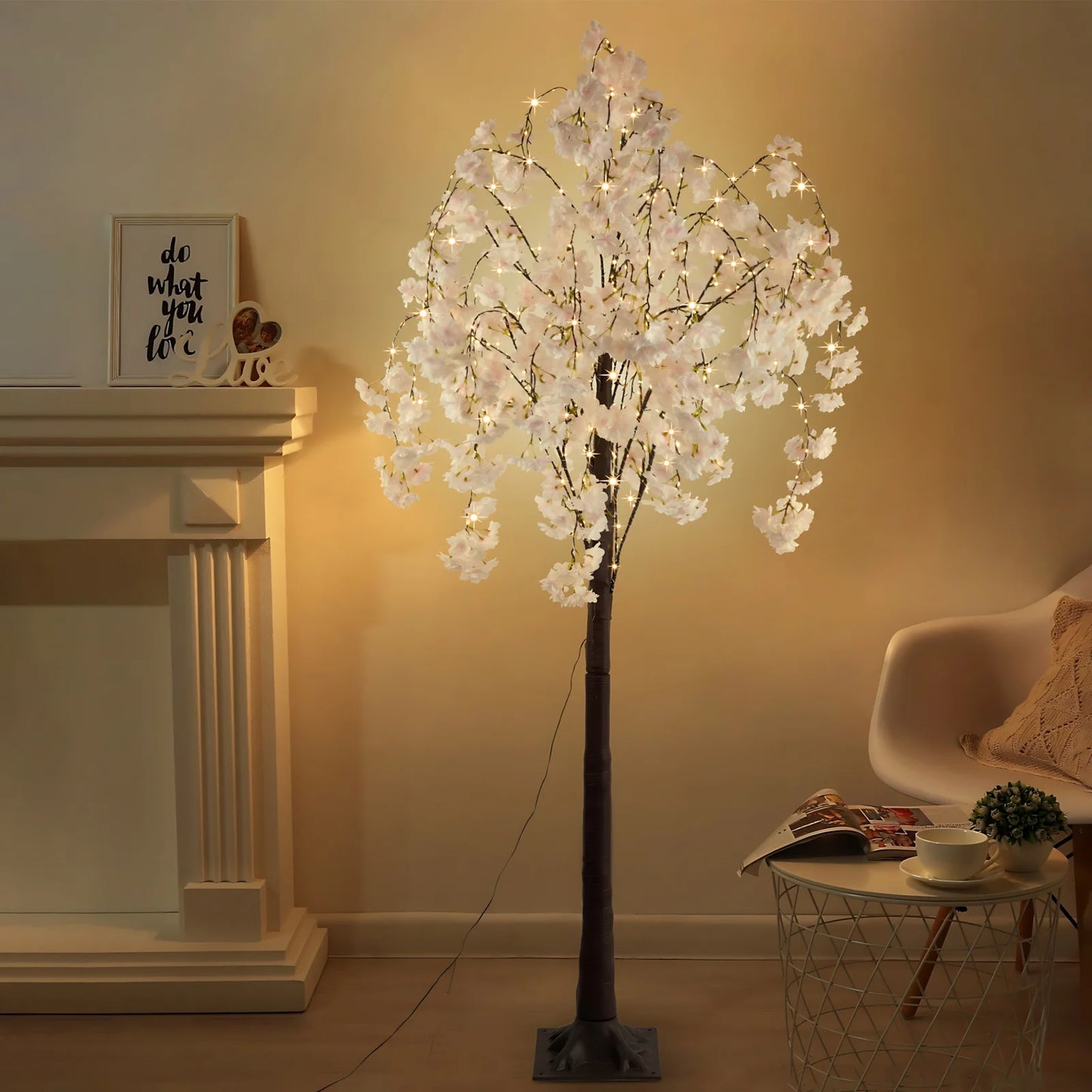 Cherry Blossom Tree 450 Led Lights 6ft