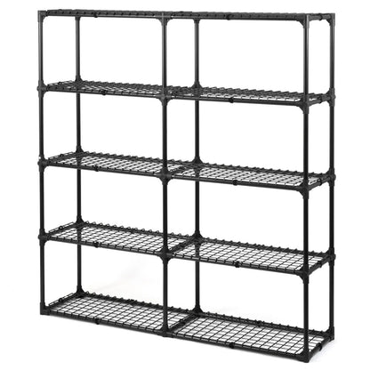 5-Shelf Wire Storage Cover Home Storage (2pack)