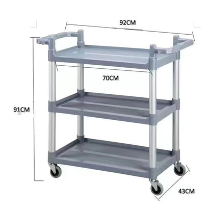 Dining Car Trolley Multi-Function Three-Layer