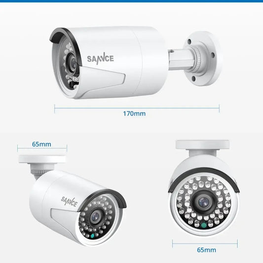 2PCS Ultra HD Camera Outdoor Indoor Protection