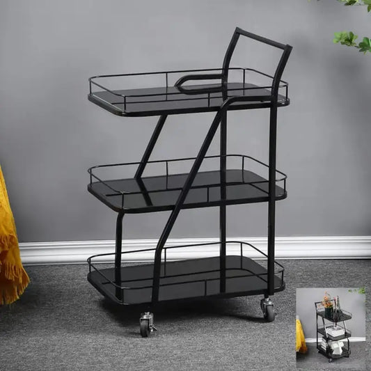 Kitchen Auxiliary Cart Storages Removable Organizers  Drawers