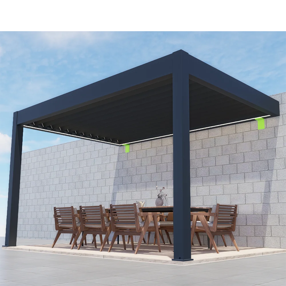 Garden Outdoor Gazebo Customized Modern Motorized