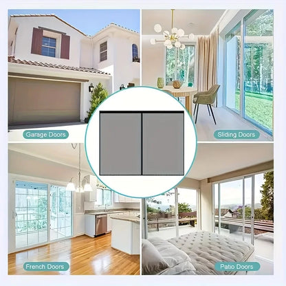 Heavy Duty Garage Door Screen 2 Cars