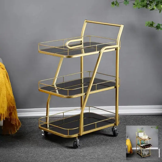 Kitchen Auxiliary Cart Storages Removable Organizers  Drawers